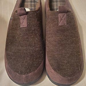 Isotoner, Men's size 13-14, Dark Brown